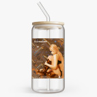 Банка с бамбуковой крышкой