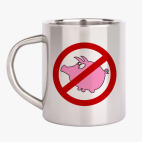 Кружка металлическая