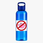 Прозрачная спортивная бутылка