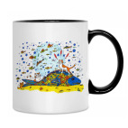 Кружка двухцветная