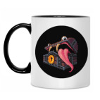 Кружка двухцветная