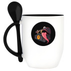 Кружка с ложкой