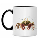 Кружка двухцветная