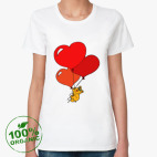 Женская футболка органик