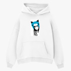 Толстовка худи оверсайз