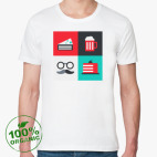 Мужская футболка органик