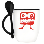 Кружка с ложкой