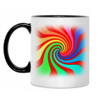 Кружка двухцветная