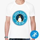 Мужская спортивная футболка