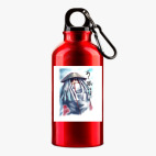 Металлическая бутылка 400 мл UV-DTF