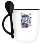 Кружка с ложкой