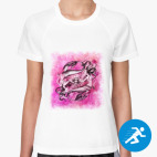 Женская спортивная футболка
