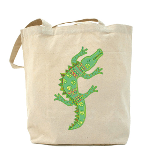 Сумка шоппер crocodile