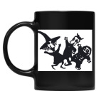 Кружка цветная UV-DTF