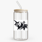 Банка с бамбуковой крышкой