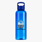 Прозрачная спортивная бутылка