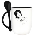 Кружка с ложкой