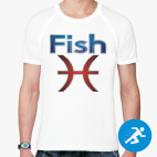 Мужская спортивная футболка