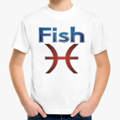 Детская футболка Рыбы