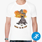 Мужская спортивная футболка