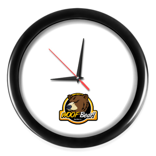 Настенные часы WOOF Bear!