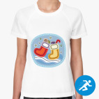 Женская спортивная футболка