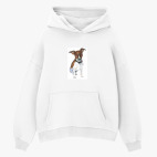 Толстовка худи оверсайз