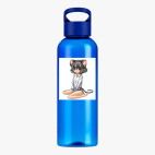 Прозрачная спортивная бутылка