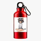 Металлическая бутылка 400 мл UV-DTF