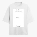 Футболка оверсайз