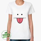 Женская футболка органик