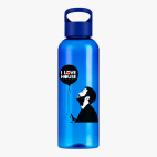 Прозрачная спортивная бутылка