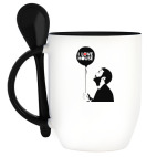 Кружка с ложкой