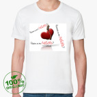 Мужская футболка органик