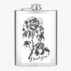 Фляжка стальная