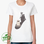 Женская футболка органик