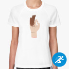 Женская спортивная футболка