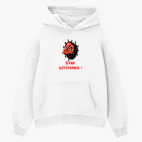 Толстовка худи оверсайз