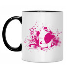 Кружка двухцветная