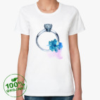 Женская футболка органик