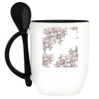 Кружка с ложкой