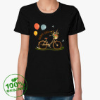 Женская футболка органик