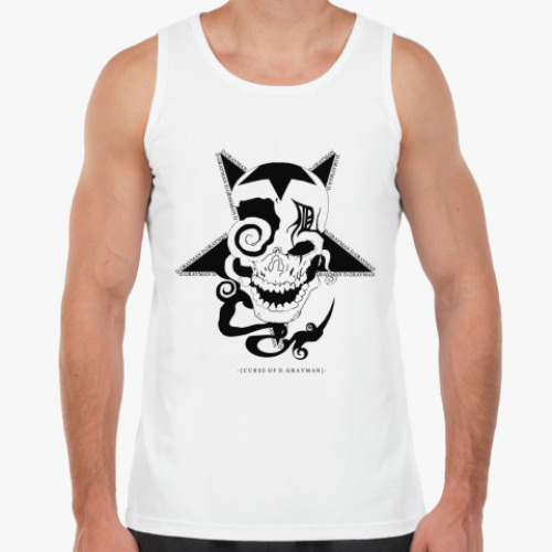 Майка с принтом Curse