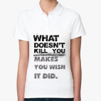 Женская рубашка поло