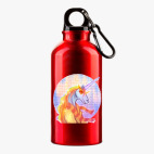 Металлическая бутылка 400 мл UV-DTF