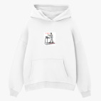 Толстовка худи оверсайз