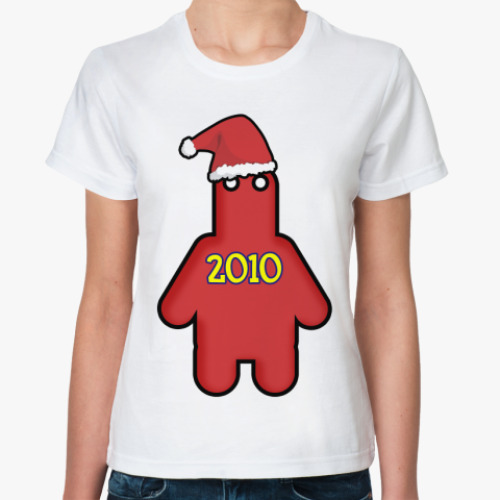 Классическая футболка с принтом 2010