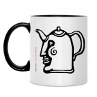 Кружка двухцветная