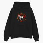 Толстовка худи оверсайз