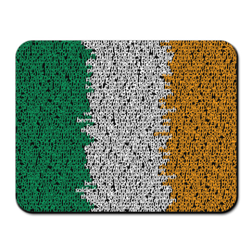 Коврик для мыши Флаг Ирландии